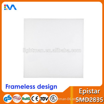 50W 62x62 frameless led panel light suspended ceiling panels light